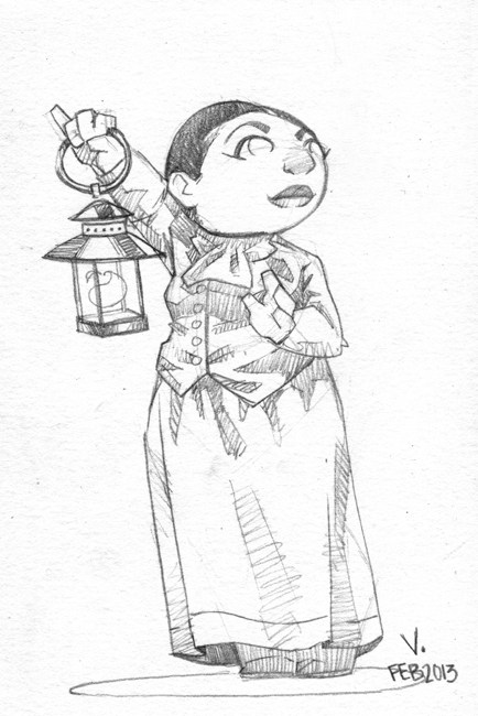 434x650 Harriet Tubman Valentine Barker - Harriet Tubman Sketch