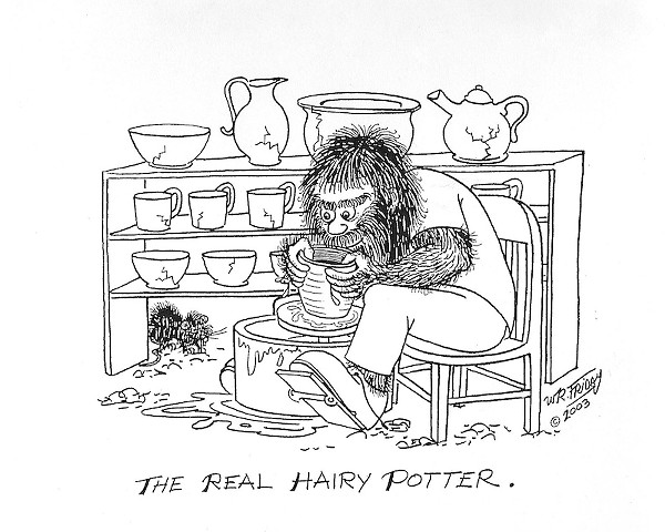 600x480 Tgif Cartoon Harry Potter Bent - Harry Potter Cartoon Sketch