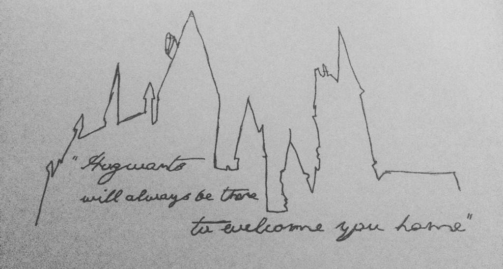 1024x547 Drawing Harry Potter Amino - Harry Potter Castle Sketch