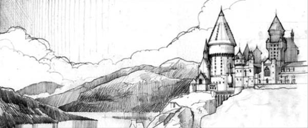 601x251 Image - Harry Potter Sketch