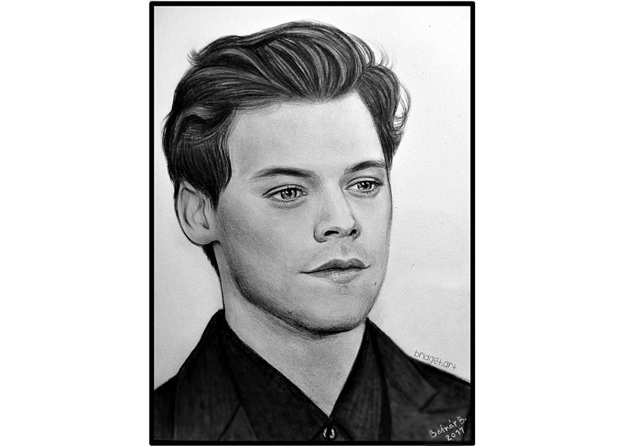 Harry Styles Sketch at Explore collection of Harry