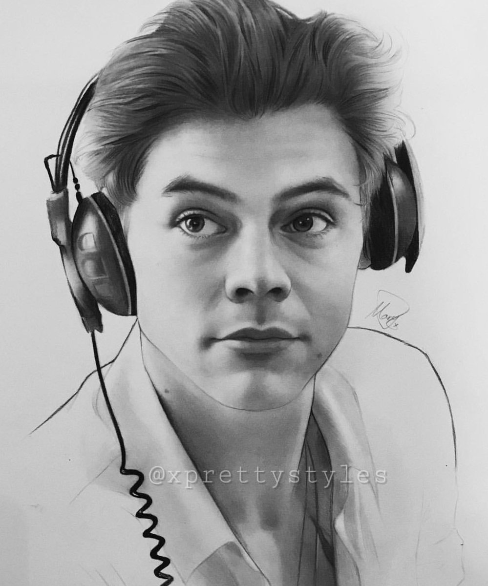 999x1200 Xprettystyles (@hazzathing) Twitter - Harry Styles Sketch