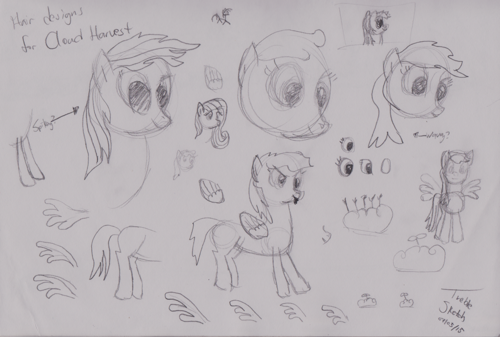 1024x691 Sketch Camp Oc Development, Cloud Harvest By Ilm126 - Harvest Sketch