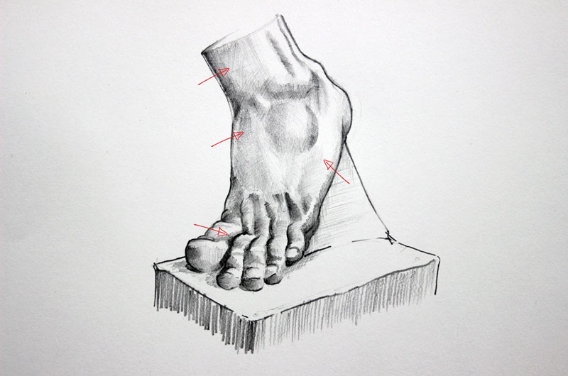 800x530 Hatching And Cross Hatching Drawing Techniques - Hatching Sketch