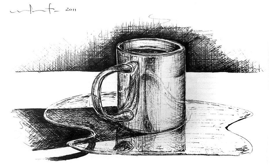 930x576 Cross Hatching - Hatching Sketch
