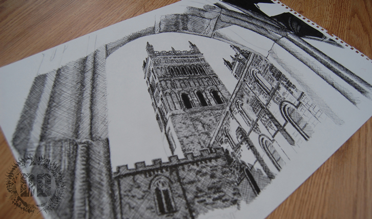 726x428 Sketching - Hatching Sketch