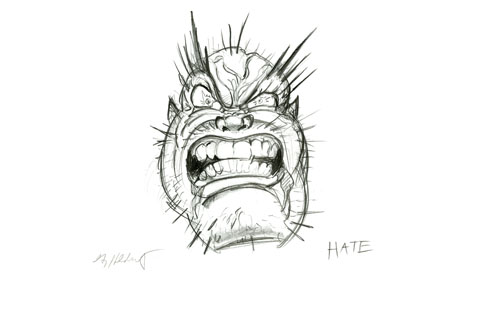 480x309 Hate Sketch Religious Spiderwebart Gallery - Hate Sketch