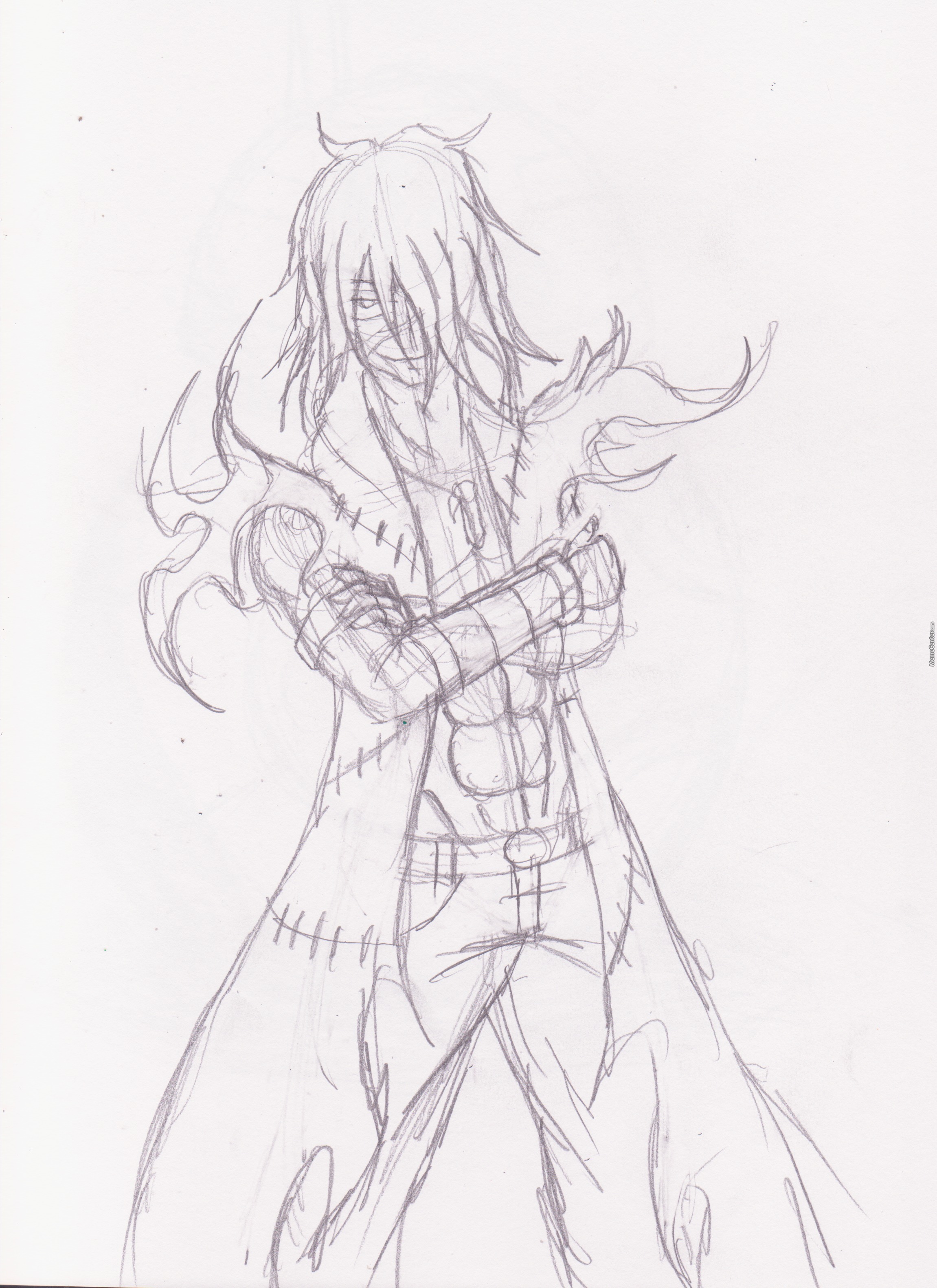 2301x3161 Simple Sketch - Hate Sketch