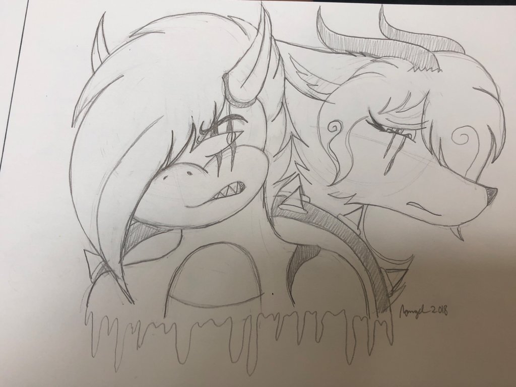 1024x768 Sketch Drawing I Hate You... By Creativefandomminds - Hate Sketch