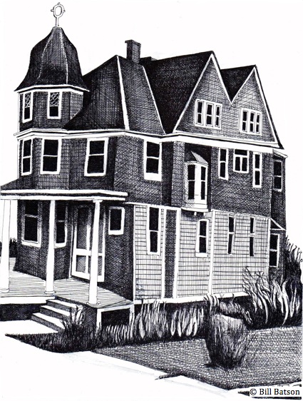 425x562 Nyack Sketch Log A Legally Haunted House Nyack News And Views - Haunted House Sketch