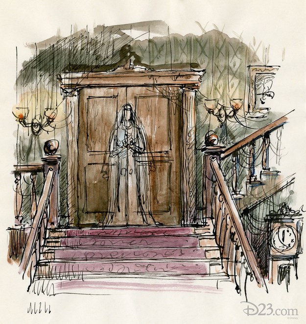 Haunted Mansion Sketch at Explore collection of