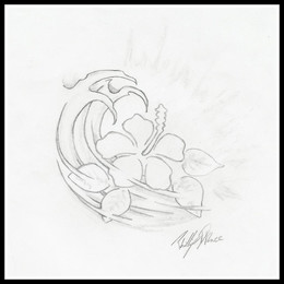 260x260 Download Hawaiian Flower Drawings Clipart Hawaii Flower Drawings - Hawaii Flower Sketch