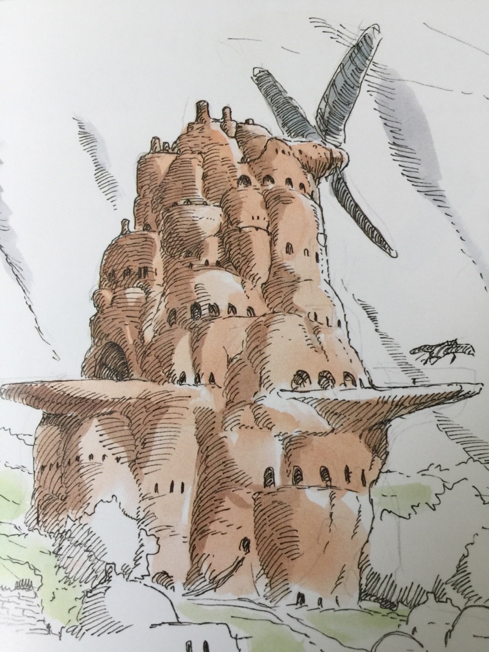 960x1280 Nausicaa Of The Valley Of The Wind Images Production Sketches And - Hayao Miyazaki Sketches