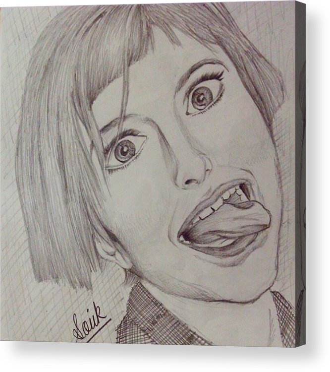 666x750 Hayley Williams Pencil Sketch. Acrylic Print By Souvik - Hayley Williams Sketch