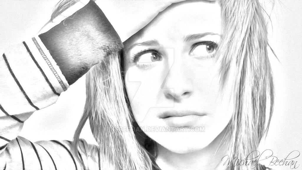 1024x576 Hayley Williams Sketch By Mikebeehan - Hayley Williams Sketch