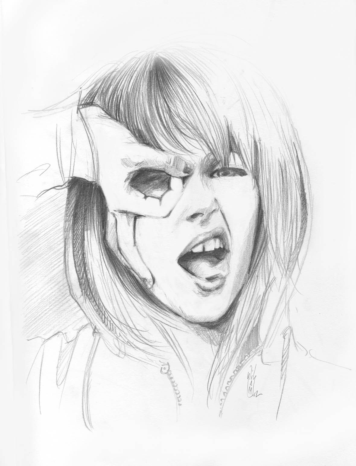 1180x1545 Hayley Williams Grimace - Hayley Williams Sketch