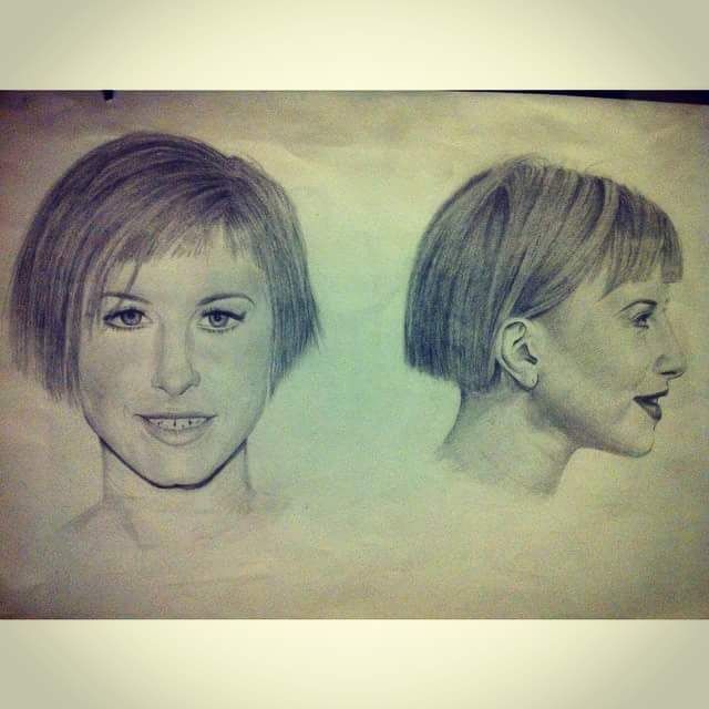 640x640 Hayley Williams Portrait Sketch - Hayley Williams Sketch