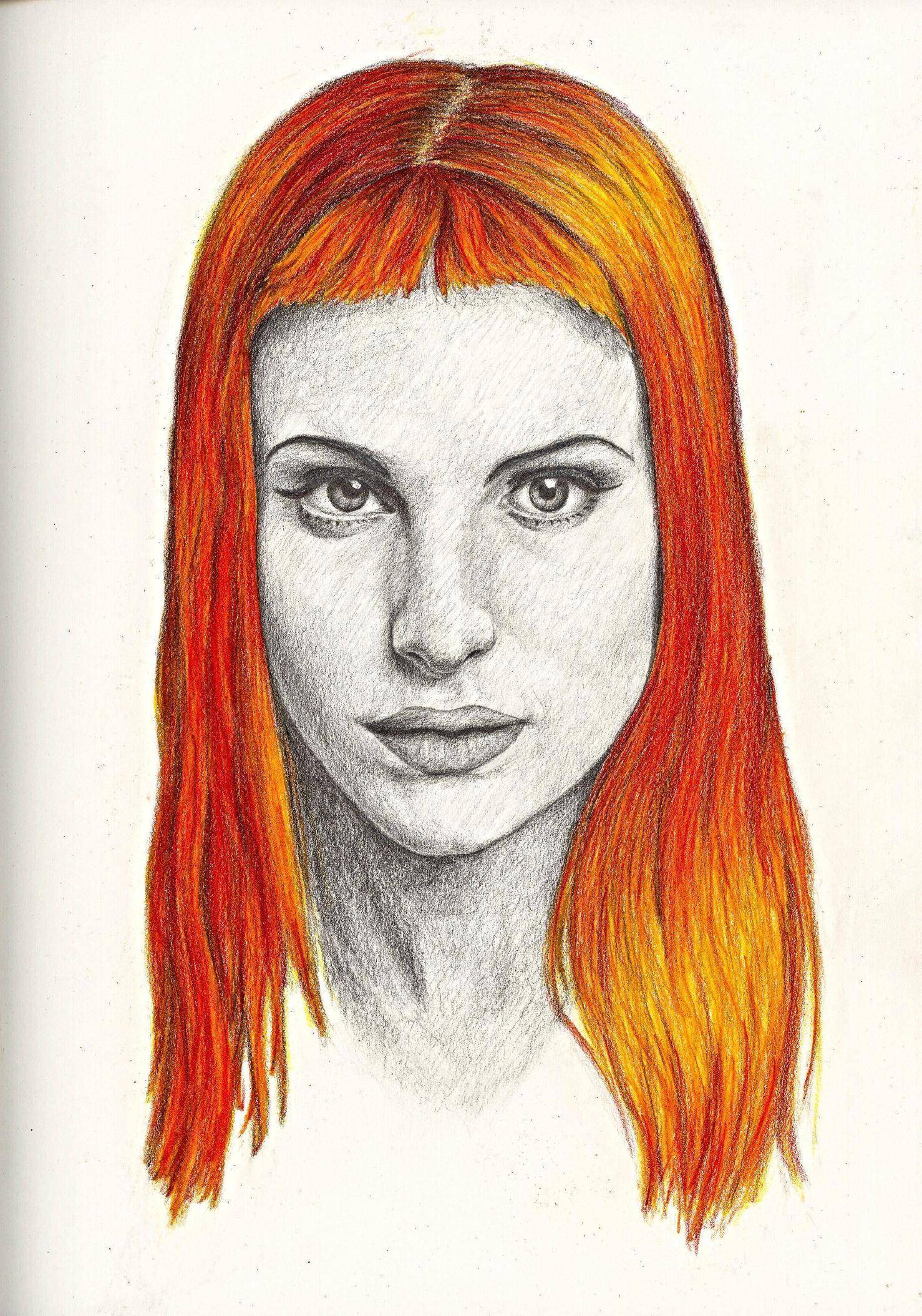1478x2108 Portrait Of Hayley Williams - Hayley Williams Sketch
