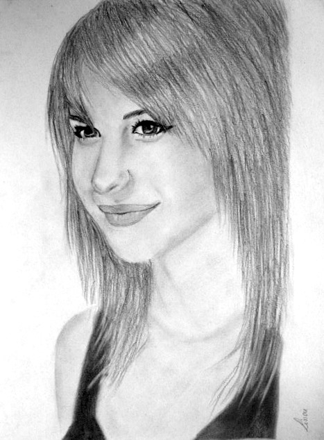 467x634 Portrait Of Hayley Williams By Linou On Stars Portraits - Hayley Williams Sketch