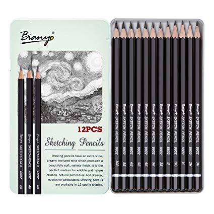 425x425 Bianyo Artist Quality Fine Art Drawing And Sketching Pencils (3h - Hb Sketch