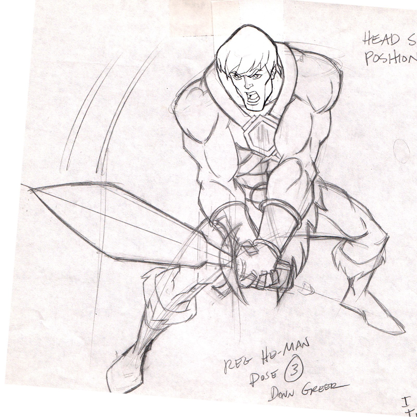 1600x1600 He Gt News Gt Never Before Seen 2002 He Man Sketches! - He Man Sketch