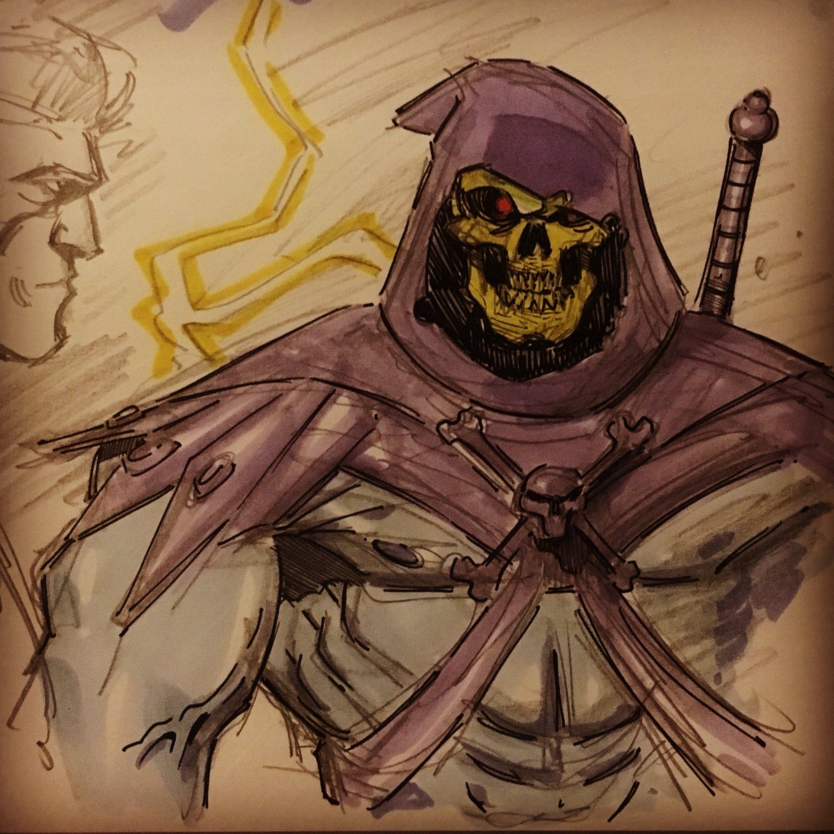 1200x1200 Tom Travers On Twitter - He Man Sketch