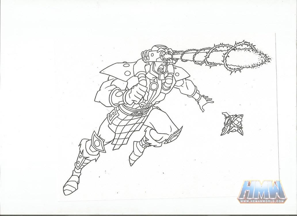 1032x750 He Man Sketch Art By Donn Greer (Myp Cartoon Series) - He Man Sketch