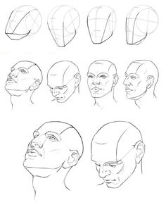 236x294 280 Best Drawing Heads Images In 2018 Sketches - Head Sketch