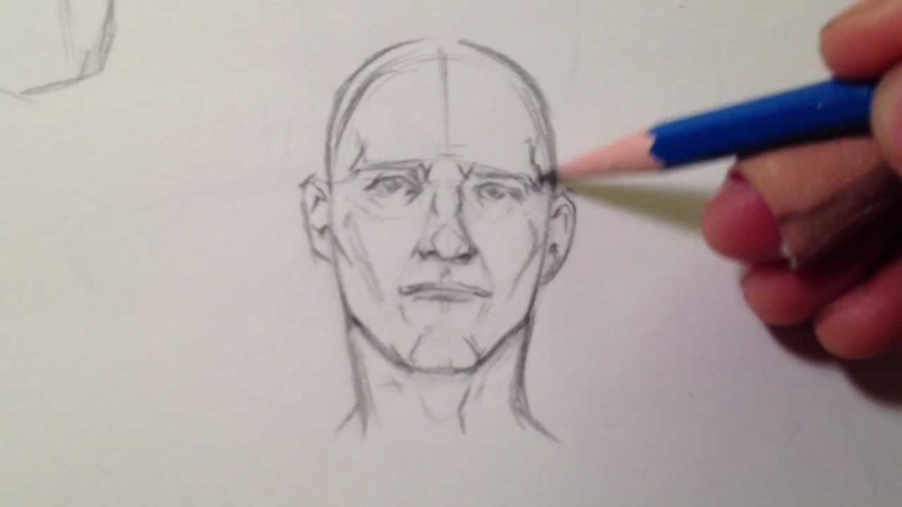 1280x720 Quick Head Sketch - Head Sketches