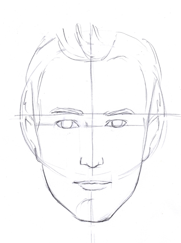 597x800 Tips On Drawing A Life Like Head Like Sketch - Head Sketches