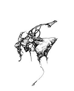 243x300 Original Headset Black And White Pen And Ink 11x812 Paper Art - Headset Sketch