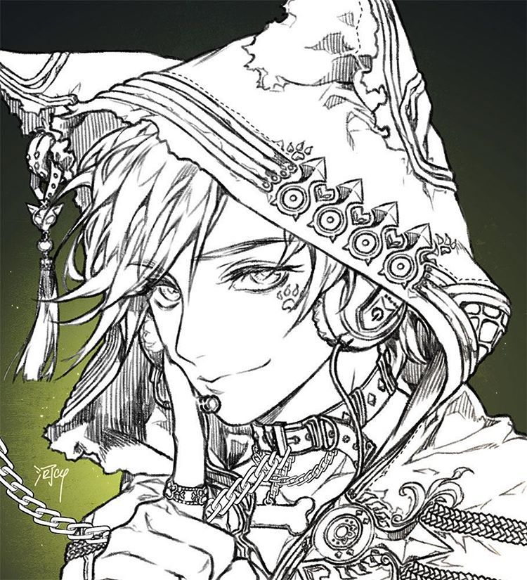 750x825 November 2015 Patreon Headshot Sketch Commission For Joachim - Headshot Sketch