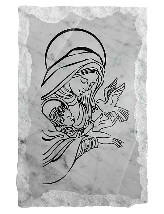 539x700 Sacred Images In Stone - Headstone Sketches