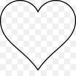 260x260 Heart Drawing Outline Clip Art - Heart Outline Sketch