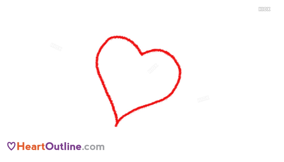934x534 Heart Outline Sketch @ - Heart Outline Sketch
