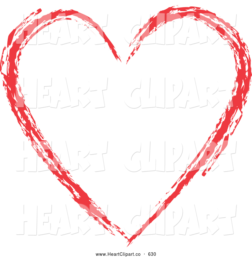 1024x1044 Heart Quote Clipart - Heart Outline Sketch