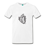 190x190 Heart Sketch By Artbysynda Spreadshirt - Heart Sketch