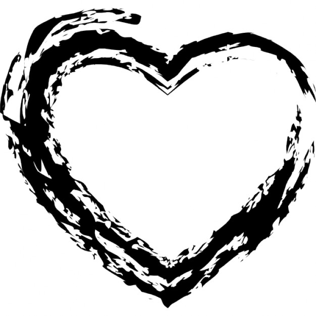 626x626 Heart Sketch Icons Free Download - Heart Sketch Images