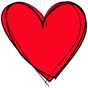 300x300 Heart Sketch Photo Free Download - Heart Sketch Images