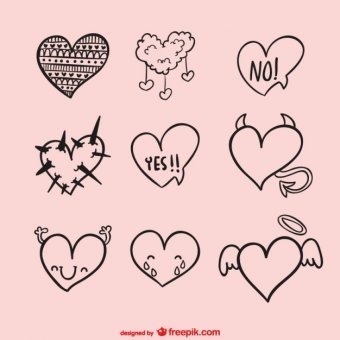 Heart Sketches