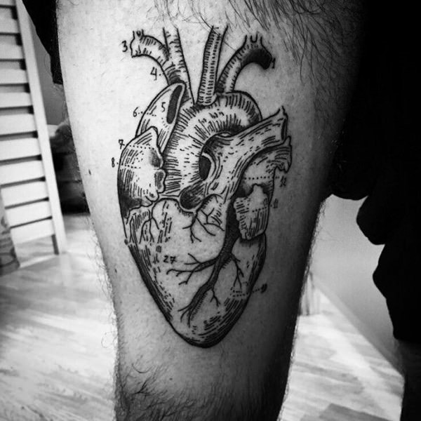600x600 125 Top Heart Tattoo Designs Of 2018 - Heart Tattoo Sketch