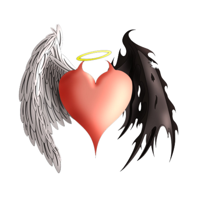 630x630 Angel Heart Wings - Heart With Wings Sketch