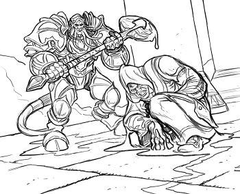 350x284 Blood To Ichor - Hearthstone Sketch