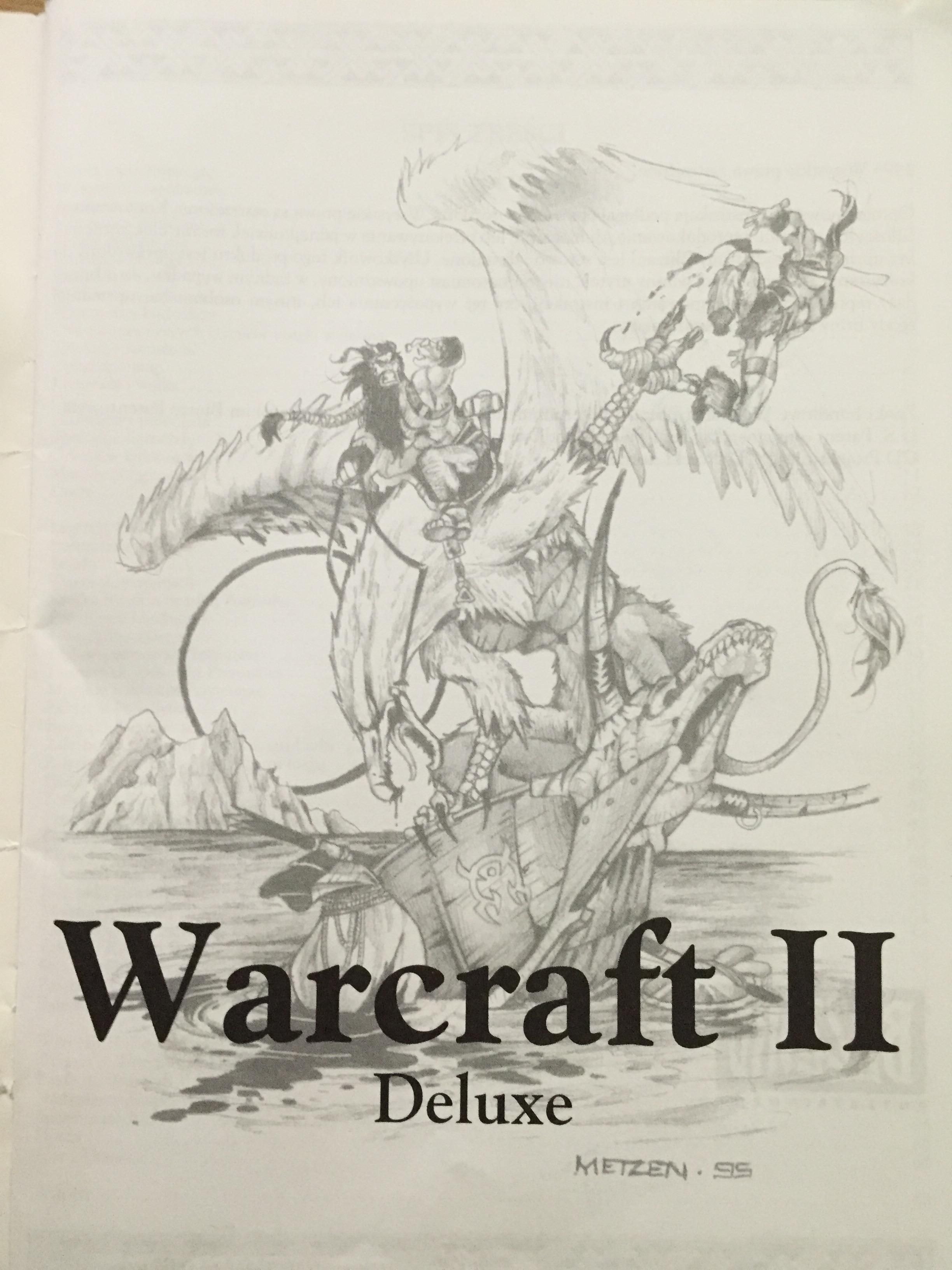 2448x3264 Chris Metzen Sketches In Warcraft 2 Manual - Hearthstone Sketch
