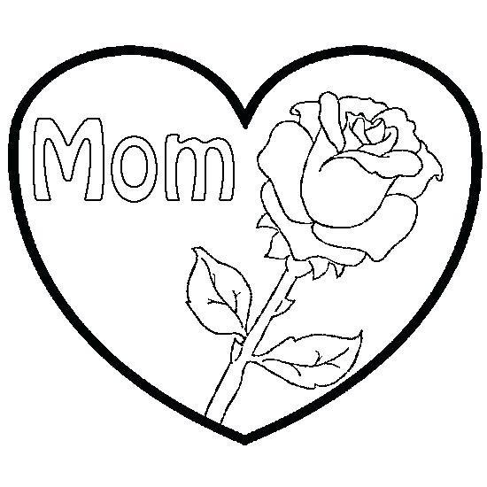 550x550 Heart With Roses Coloring Pages 2364804 - Hearts And Roses Sketch