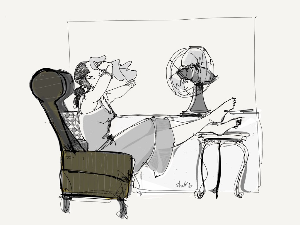 1024x768 Shakib On Twitter Feel The Heat. - Heat Sketch