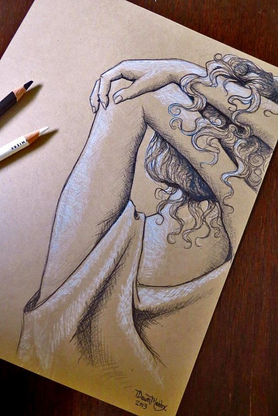 570x851 Summer Heat Original Sketch By Purplecatcreatives On Etsy - Heat Sketch