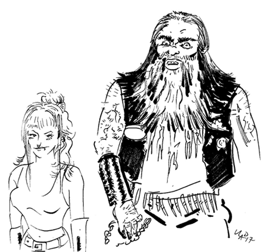 900x860 Heavy Metal Sketches Vlad From Hanover - Heavy Metal Sketch