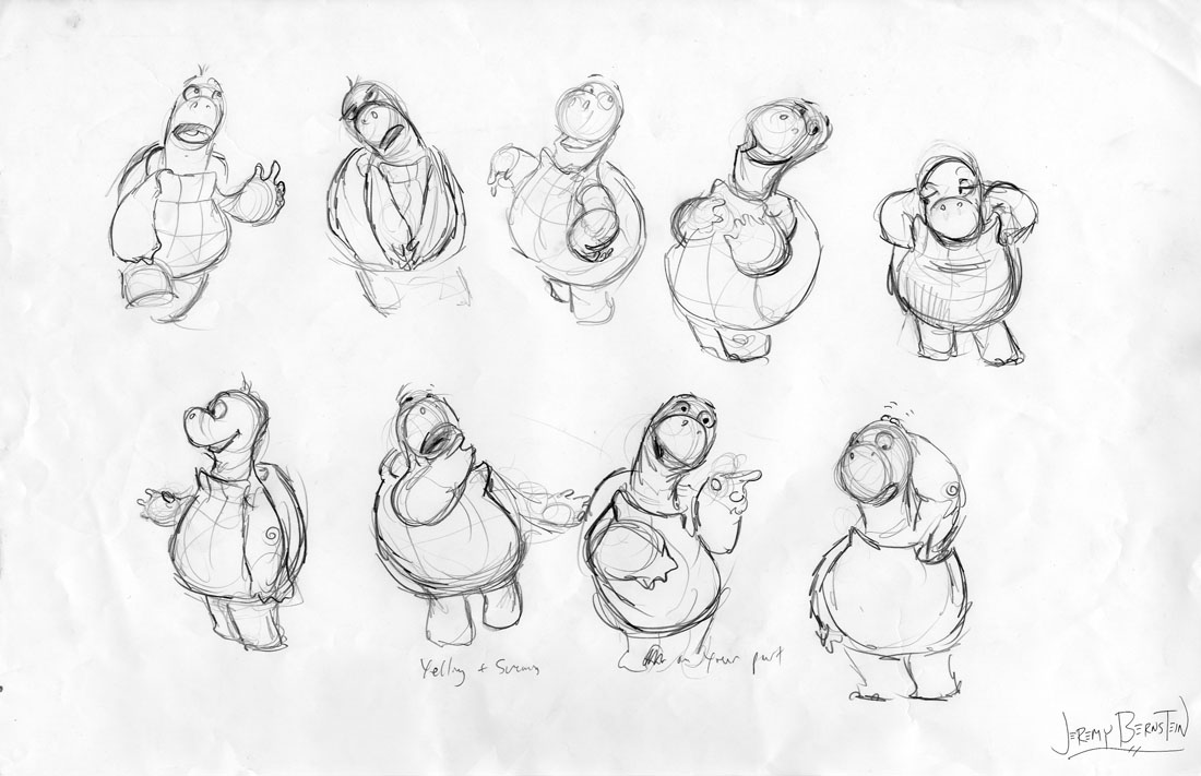 1100x711 Living Lines Library Over The Hedge (2006) - Hedge Sketch