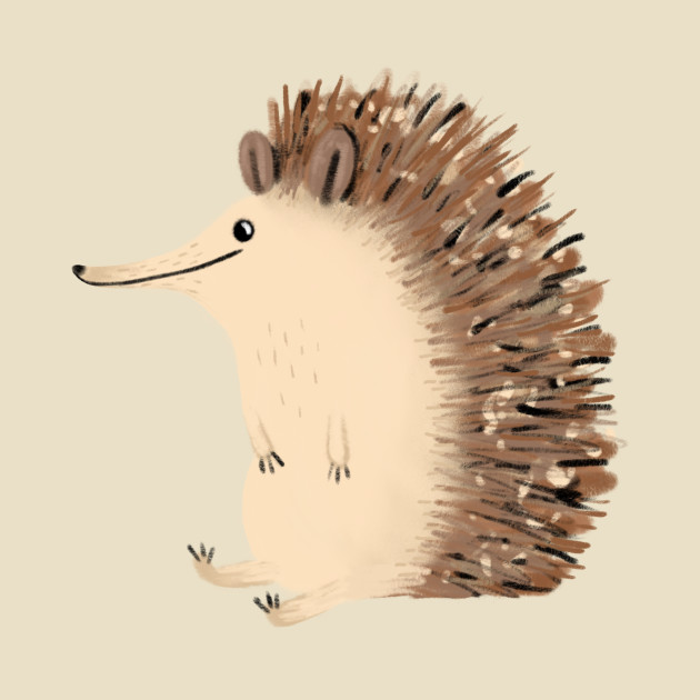 630x630 Happy Hedgehog Sketch - Hedgehog Sketch